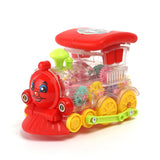 Transparent Train Toy With Light & Sound, Battery Operated Toys, Chase Value, Chase Value