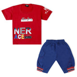 Boys Half Sleeves Suit - Maroon, Boys Sets & Suits, Chase Value, Chase Value