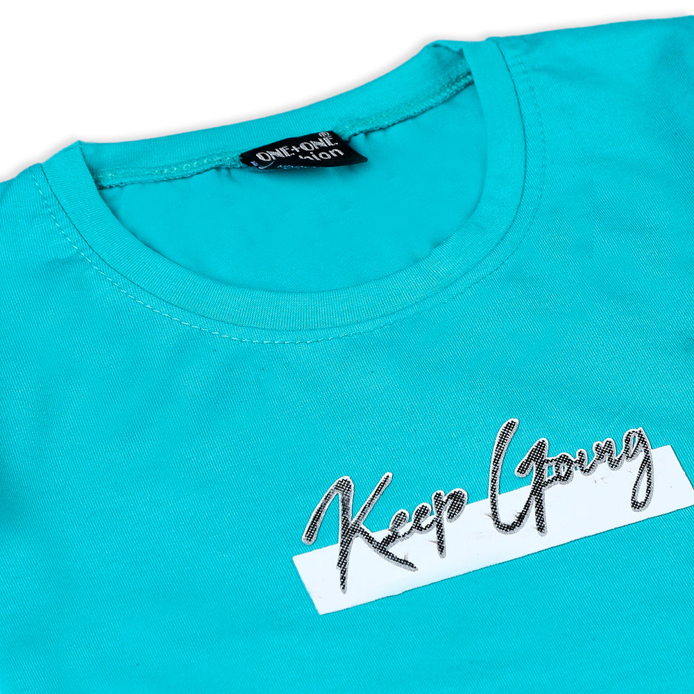 Boys Half Sleeves Suit - Green, Boys Sets & Suits, Chase Value, Chase Value