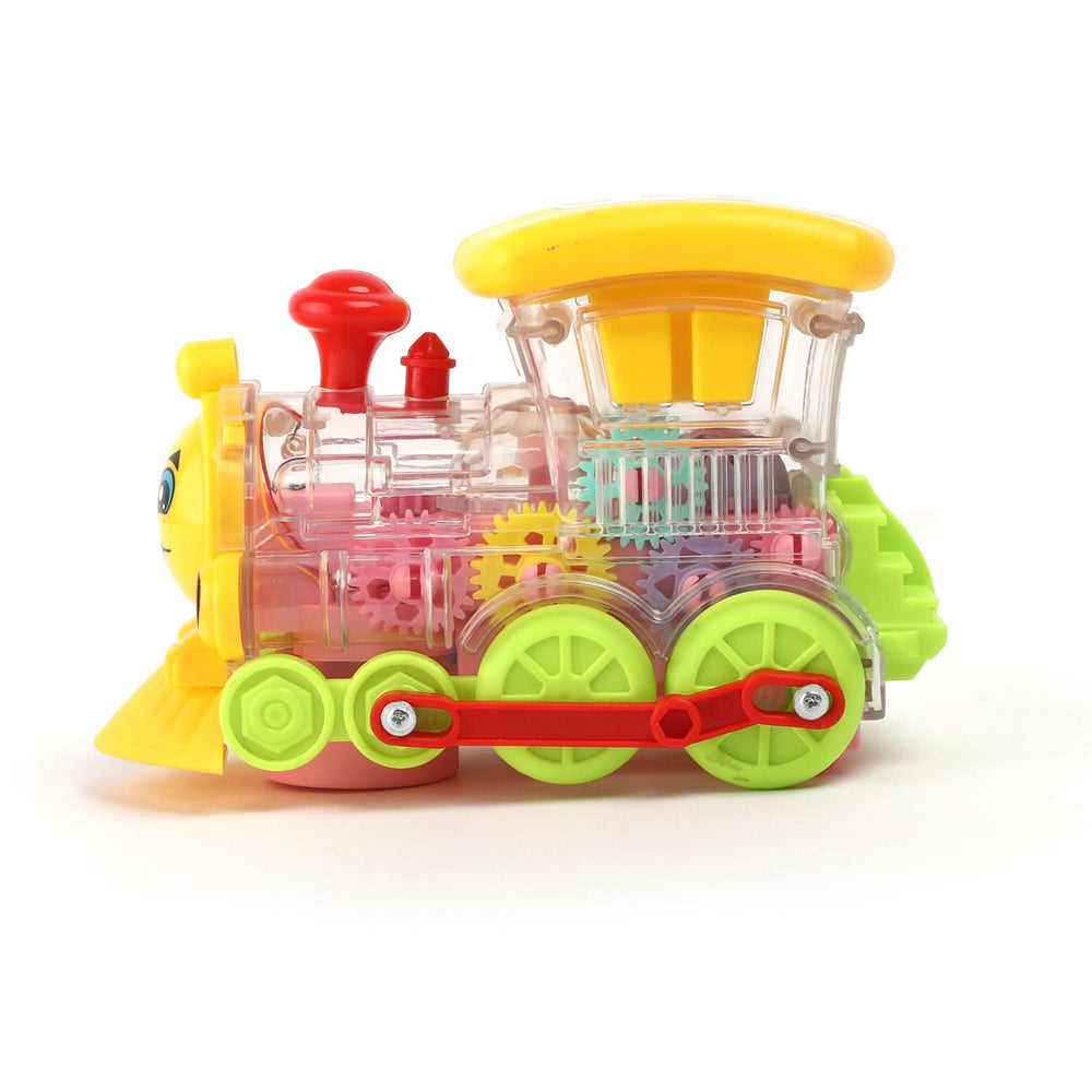 Transparent Train Toy With Light & Sound, Battery Operated Toys, Chase Value, Chase Value