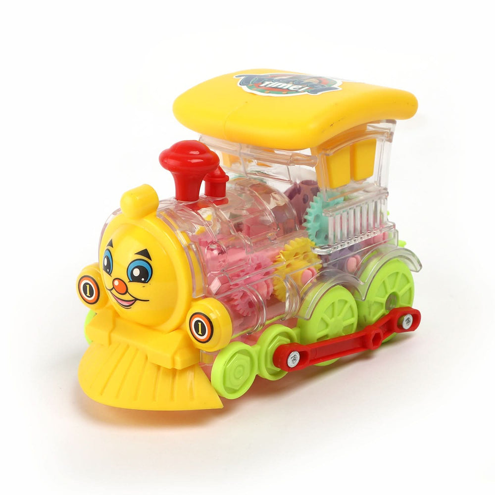 Transparent Train Toy With Light & Sound, Battery Operated Toys, Chase Value, Chase Value