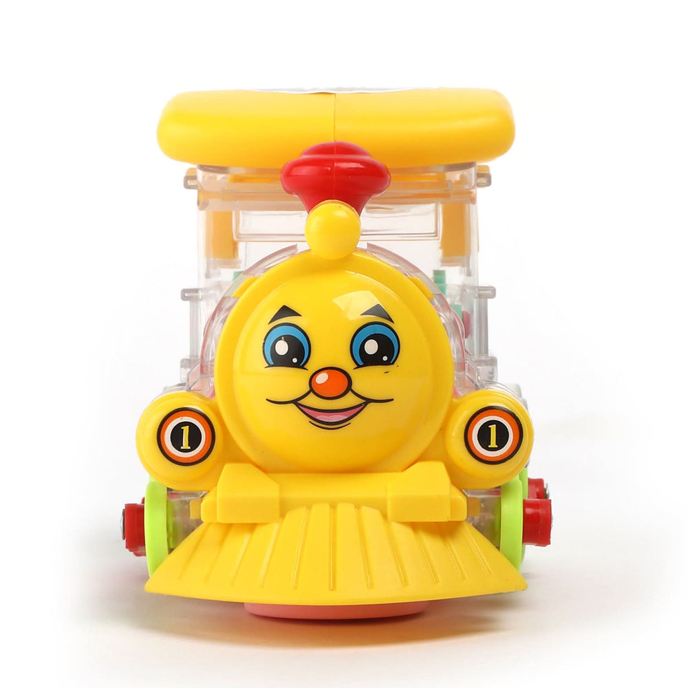 Transparent Train Toy With Light & Sound, Battery Operated Toys, Chase Value, Chase Value