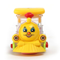 Transparent Train Toy With Light & Sound