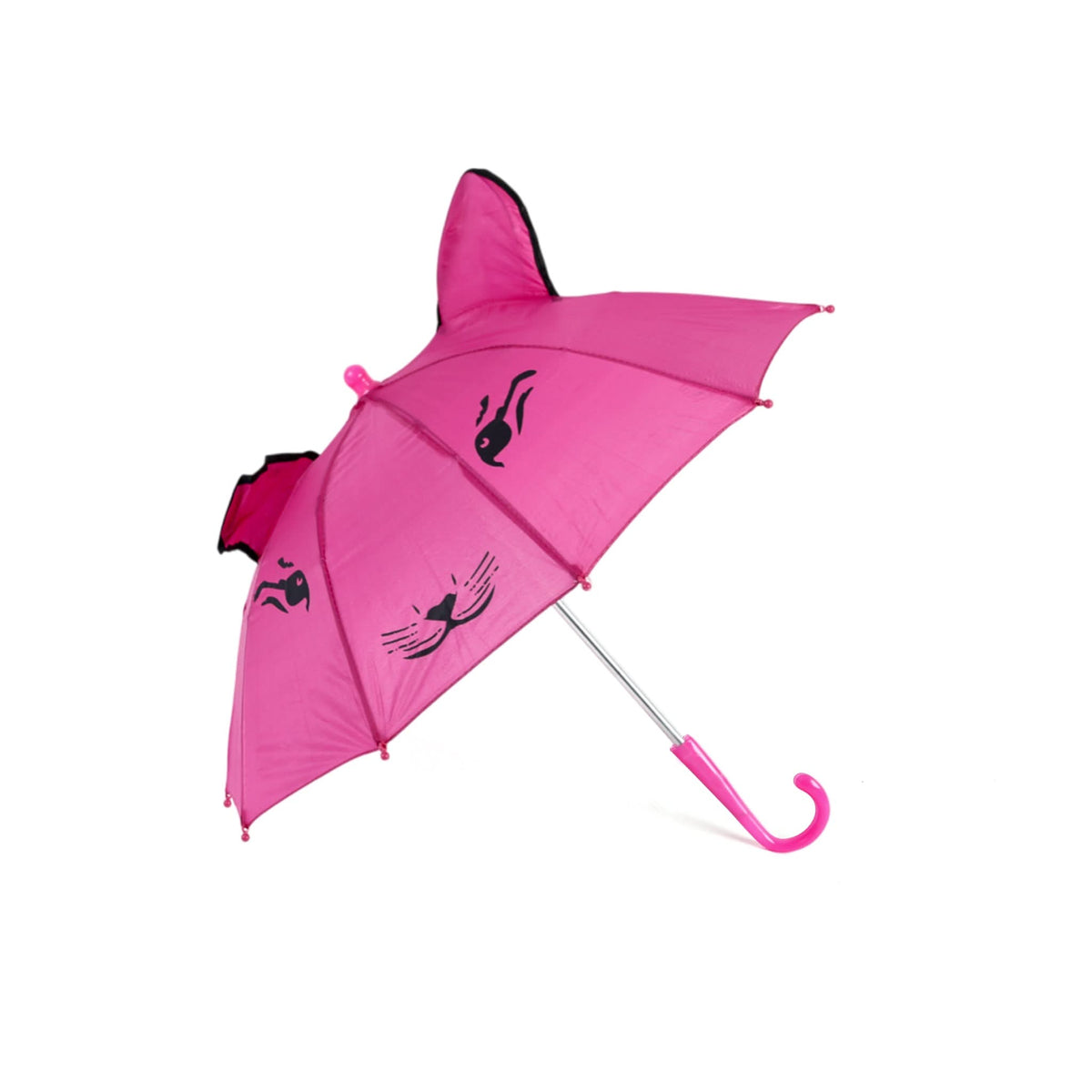 Umbrella Character With Ear Zmr 26 - Dark Pink, Umbrellas, Chase Value, Chase Value