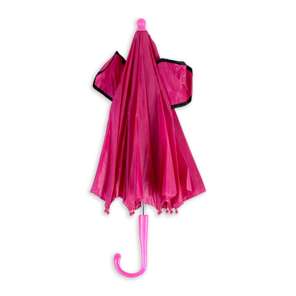Umbrella Character With Ear Zmr 26 - Dark Pink, Umbrellas, Chase Value, Chase Value