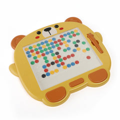 Bear Magnetic Drawing Board - Yellow