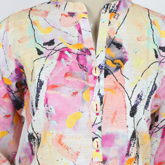 Women's Printed Khaddar 2pcs Suit - Pink