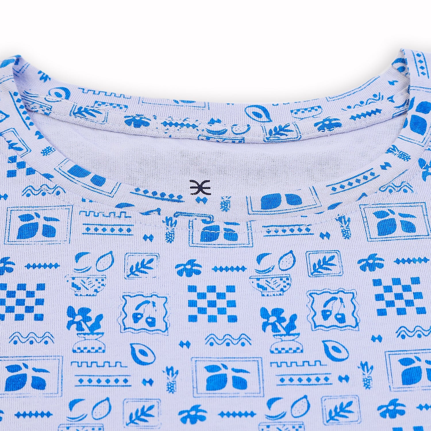 Eminent Girls Half Sleeves T-Shirt - Neon Blue, Girls T-Shirts, Eminent, Chase Value