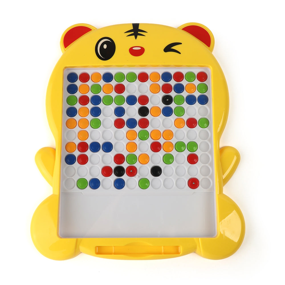 Cute Tiger Magnetic Drawing Board  -  Yellow, Writing Boards & Slates, Chase Value, Chase Value