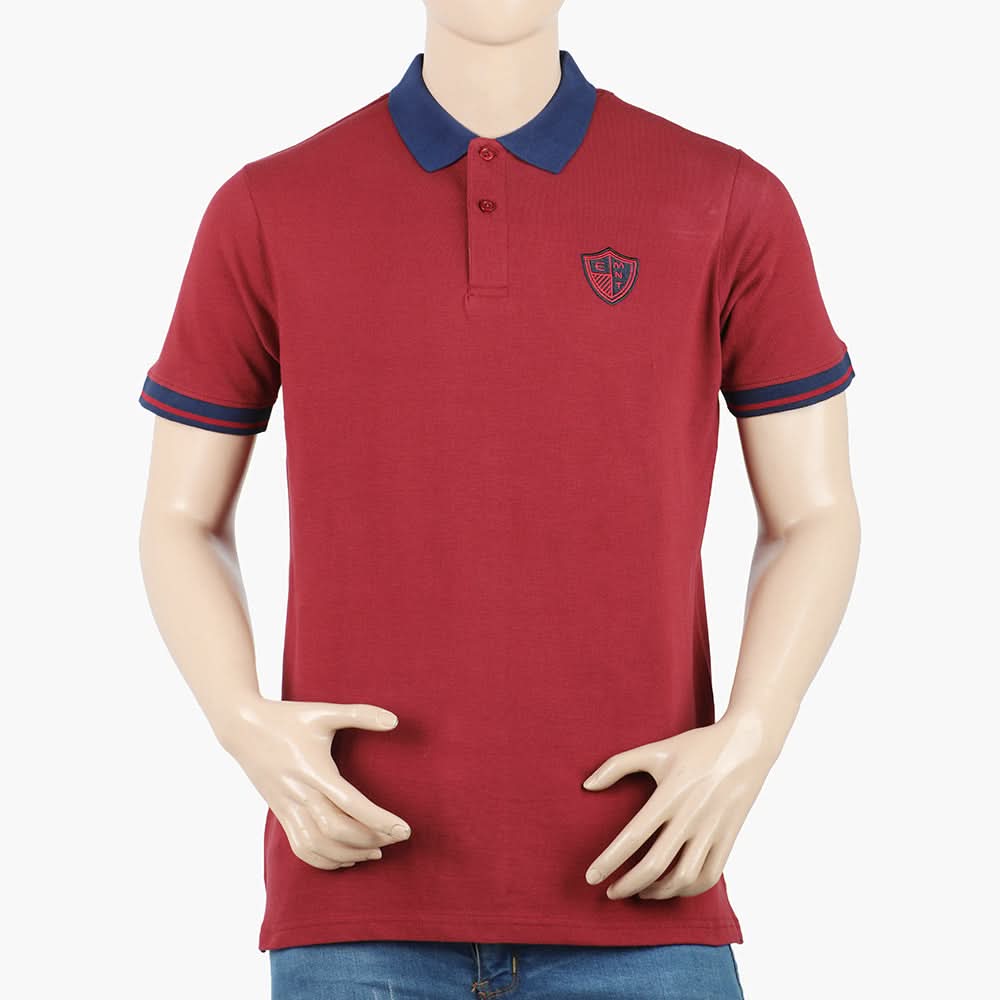 Eminent Men's Polo Half Sleeves T-Shirt - Red, Men's T-Shirts & Polos, Eminent, Chase Value