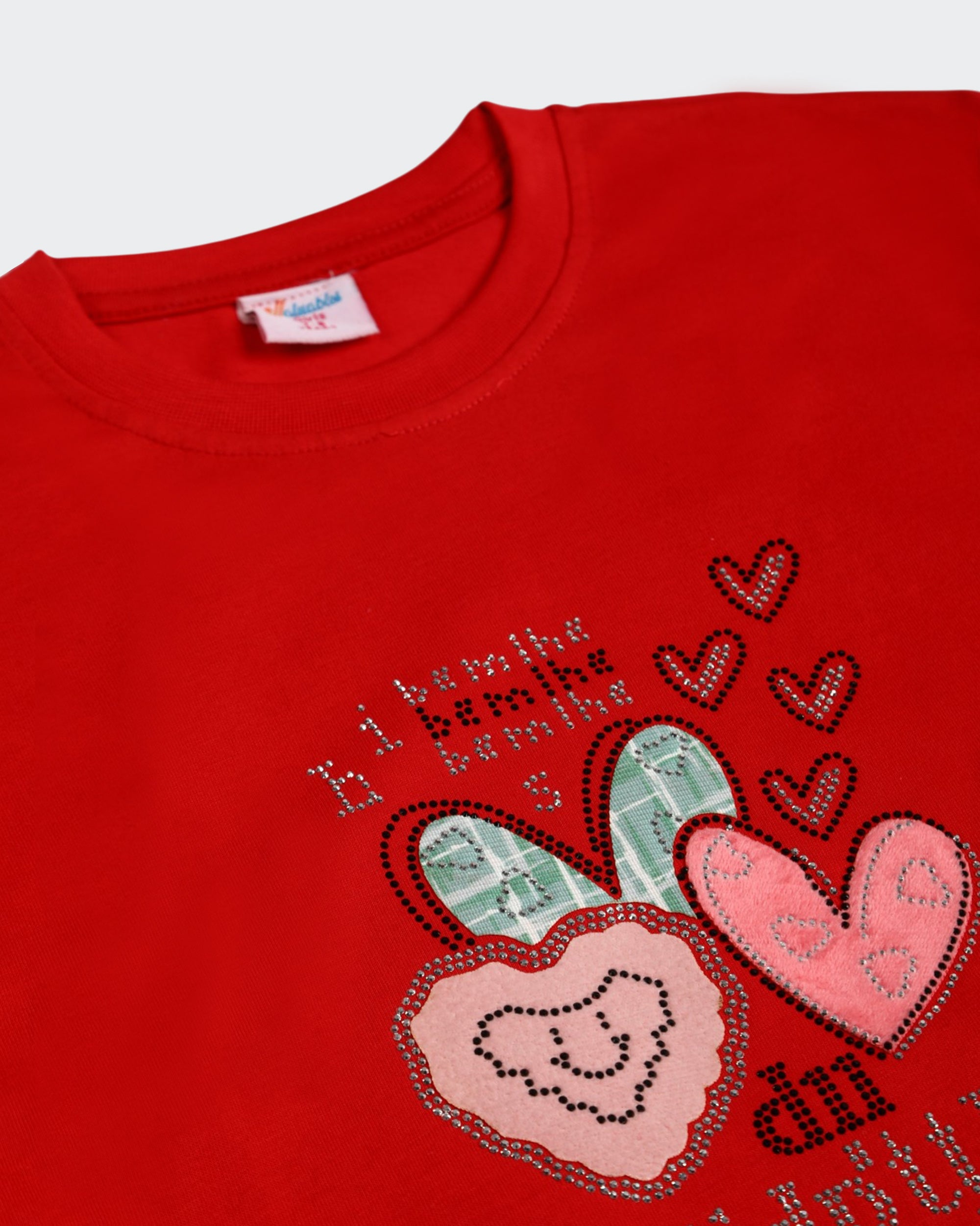 Valuables Girls' Half Sleeve Printed T-Shirt