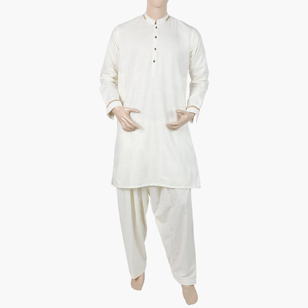 Eminent Men's Shalwar Suit - Off White