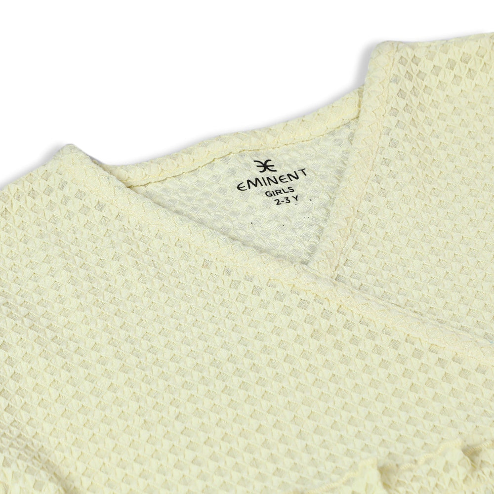 Eminent Girls Half Sleeves T-Shirt - Yellow, Girls T-Shirts, Eminent, Chase Value