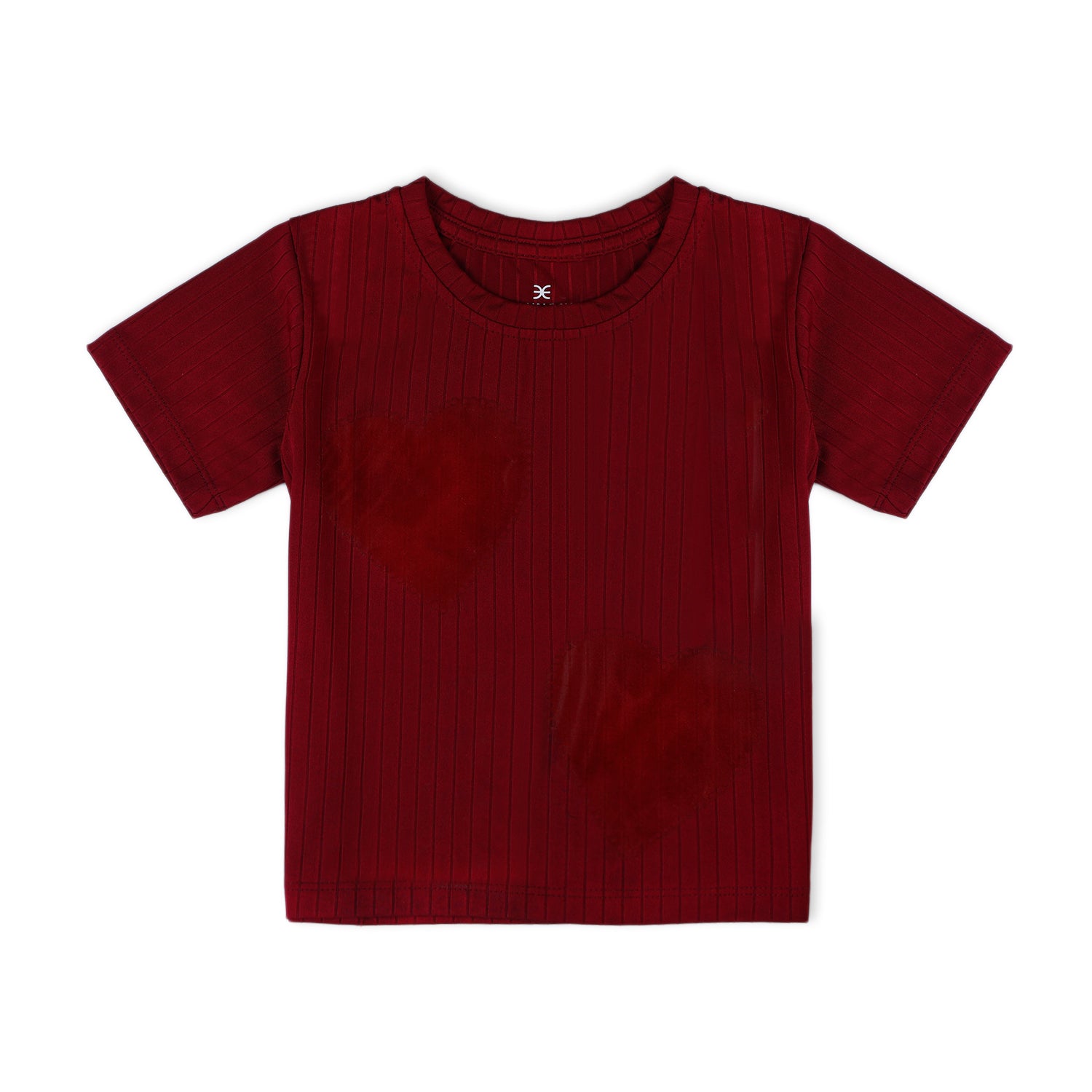 Eminent Girls Half Sleeves T-Shirt - Maroon, Girls T-Shirts, Eminent, Chase Value