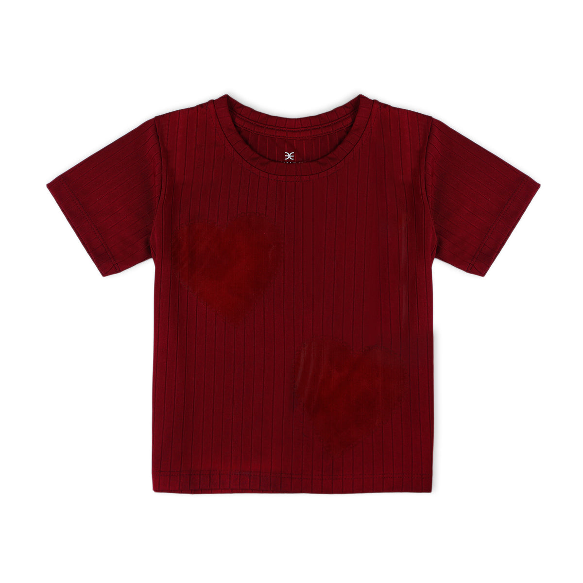 Eminent Girls Half Sleeves T-Shirt - Maroon, Girls T-Shirts, Eminent, Chase Value