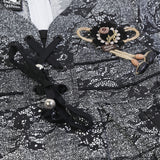 Girls Embroidered Shalwar Suit - Black, Girls Shalwar Kameez, Chase Value, Chase Value