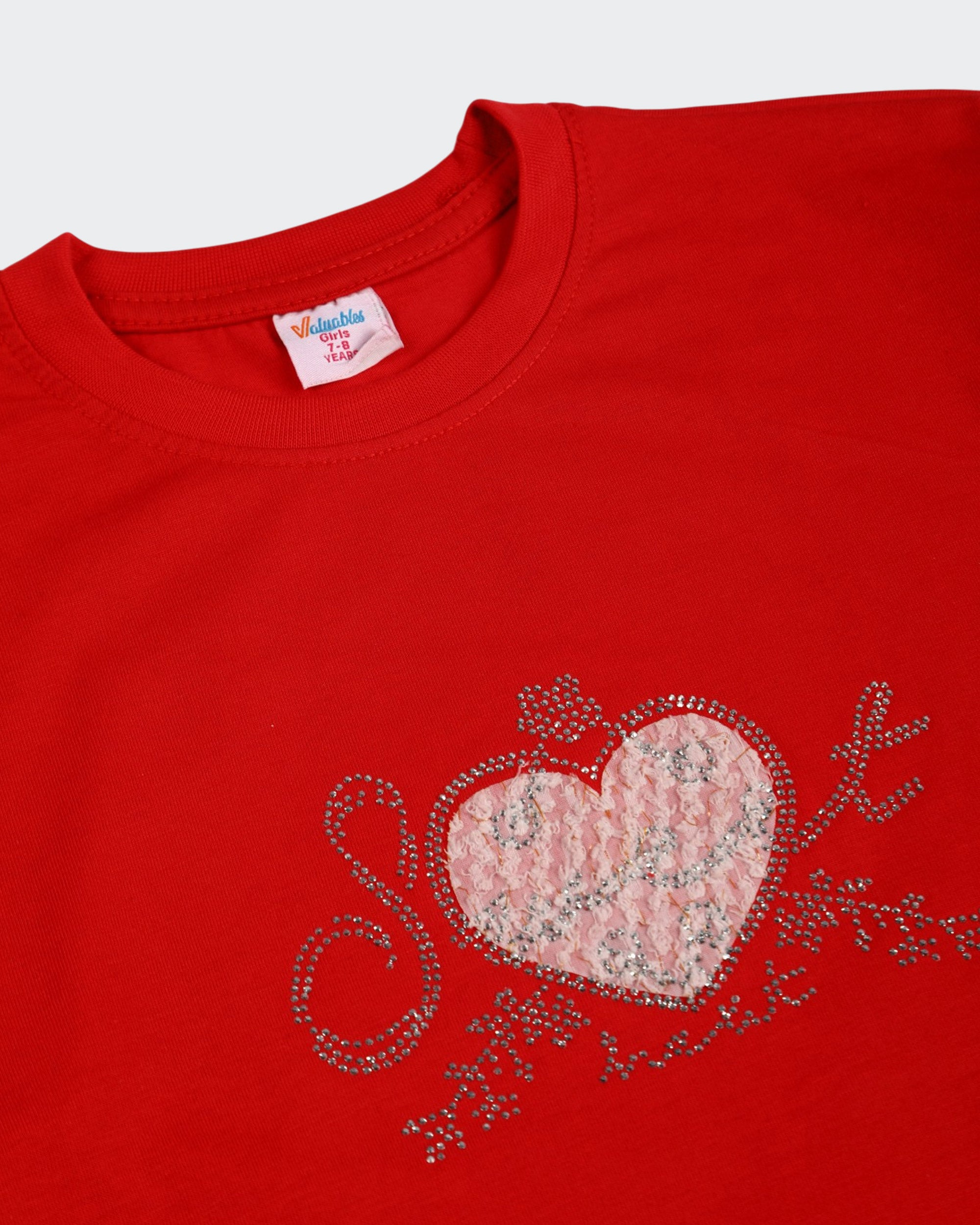 Valuables Girls' Half Sleeve Printed T-Shirt