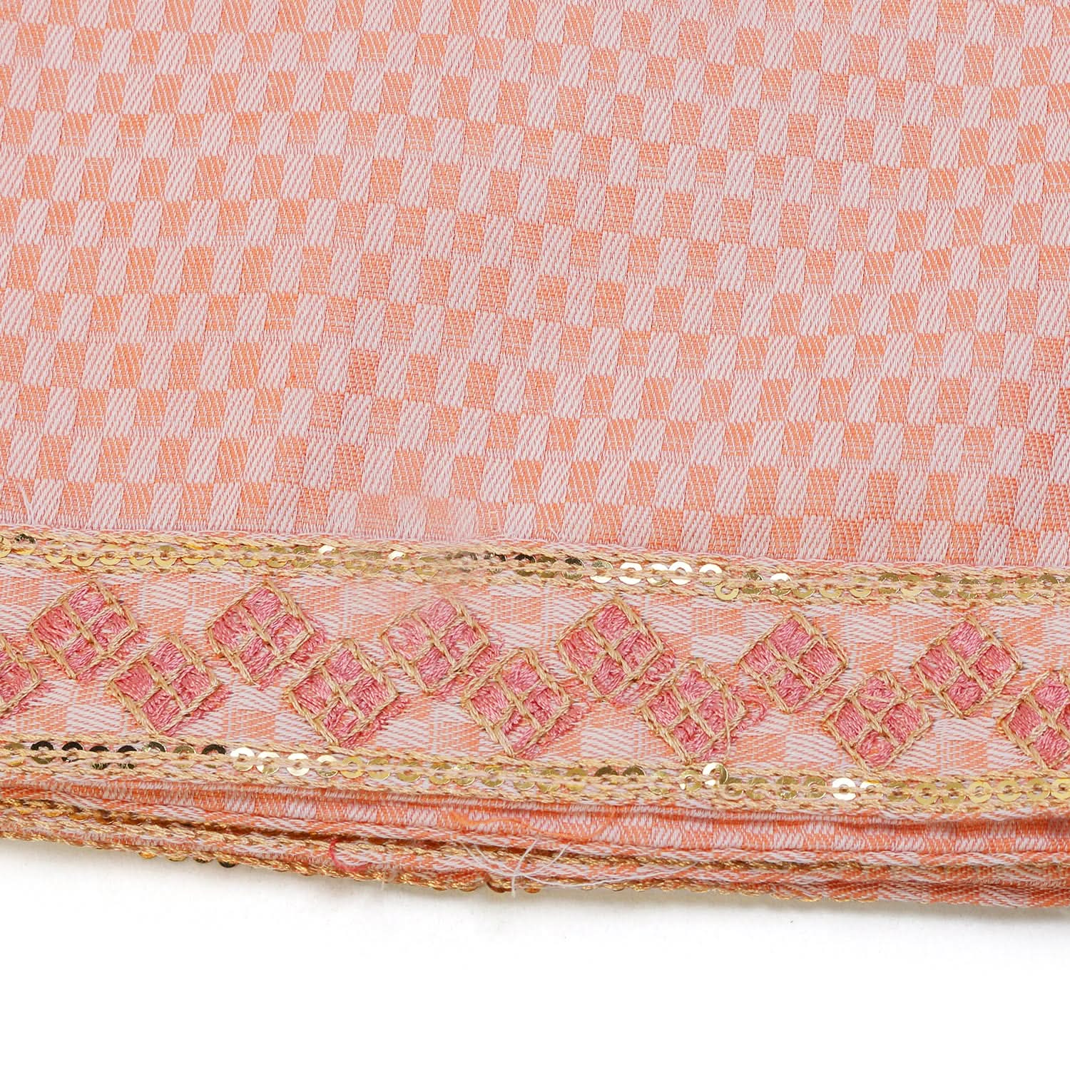 Girls Embroidered Shalwar Suit - Peach, Girls Shalwar Kameez, Chase Value, Chase Value