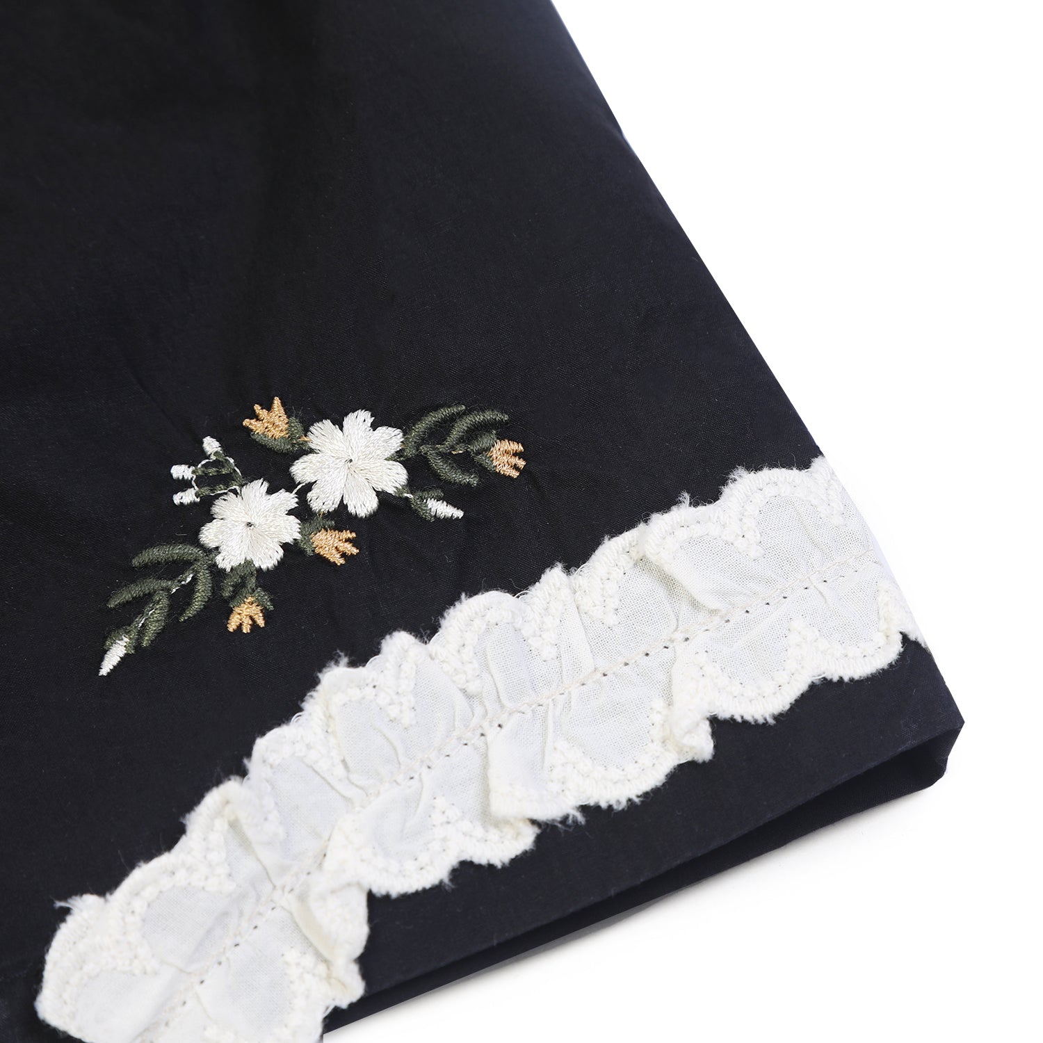 Girls Cotton Shorts - Black, Girls Shorts Skirts, Chase Value, Chase Value