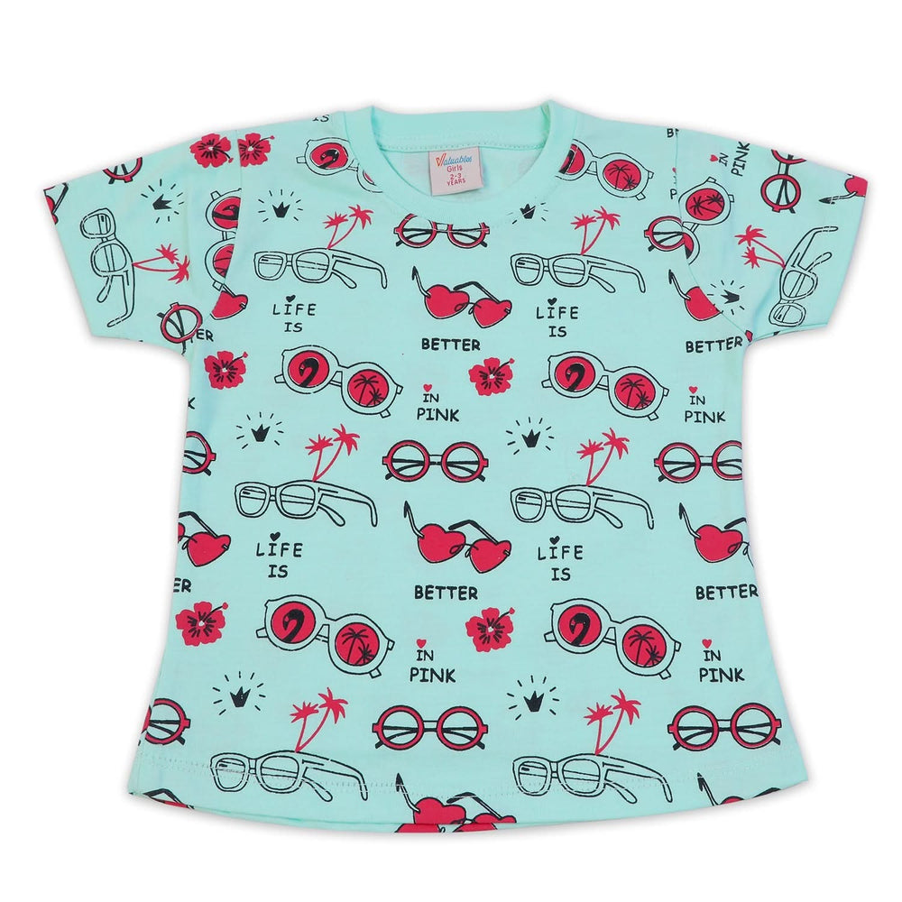 Girls Half Sleeves T-Shirt, Girls T-Shirts, Chase Value, Chase Value