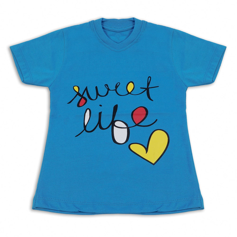 Girls Half Sleeves T-Shirt, Girls T-Shirts, Chase Value, Chase Value