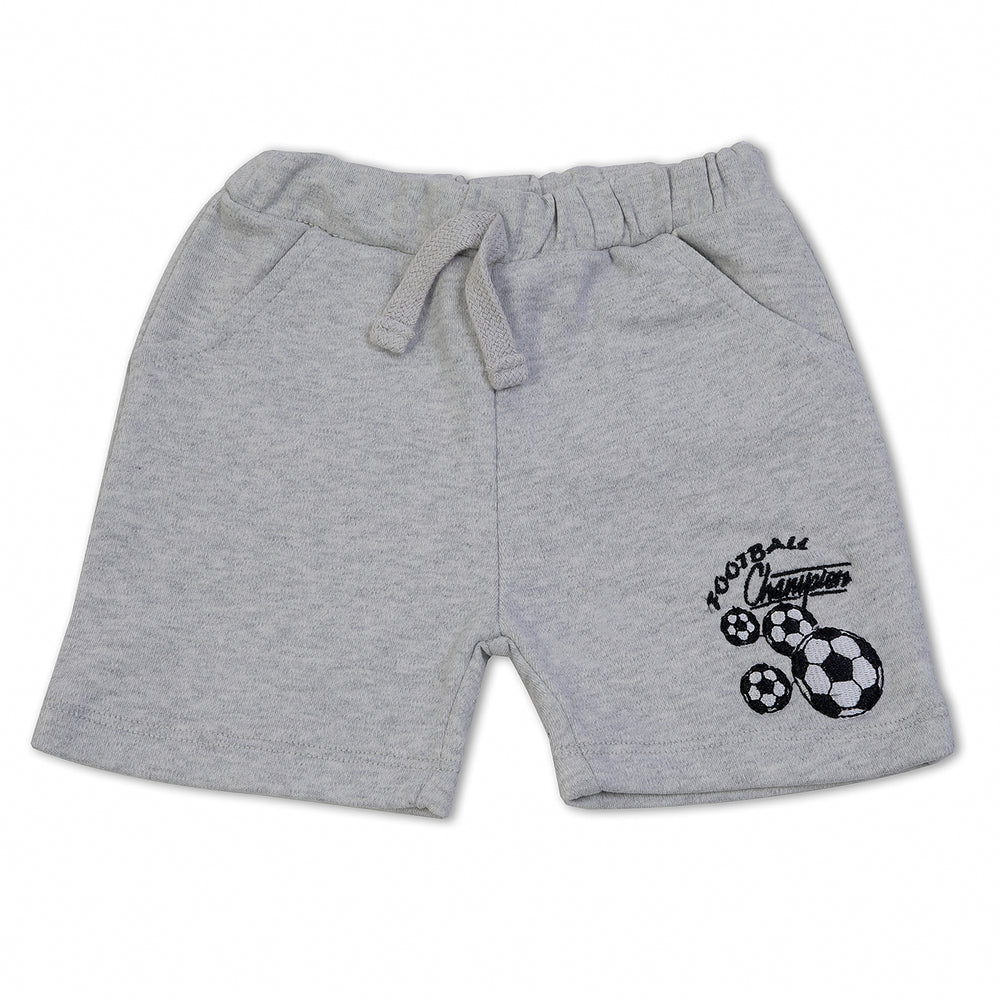 Eminent Newborn Boys Short - Ash Grey, Newborn Boys Shorts & Pants, Eminent, Chase Value