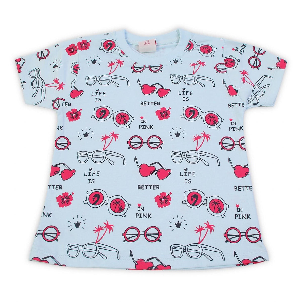 Girls Half Sleeves T-Shirt, Girls T-Shirts, Chase Value, Chase Value
