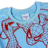 Boys Half Sleeves T-Shirt - Light Blue, Boys T-Shirts, Chase Value, Chase Value
