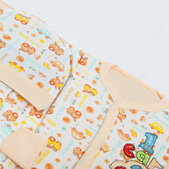 Newborn Wrapping Sheet - Peach