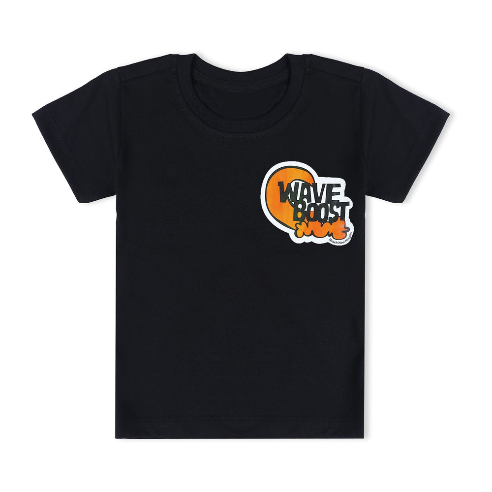 Boys Half Sleeves T-Shirt - Black, Boys T-Shirts, Chase Value, Chase Value