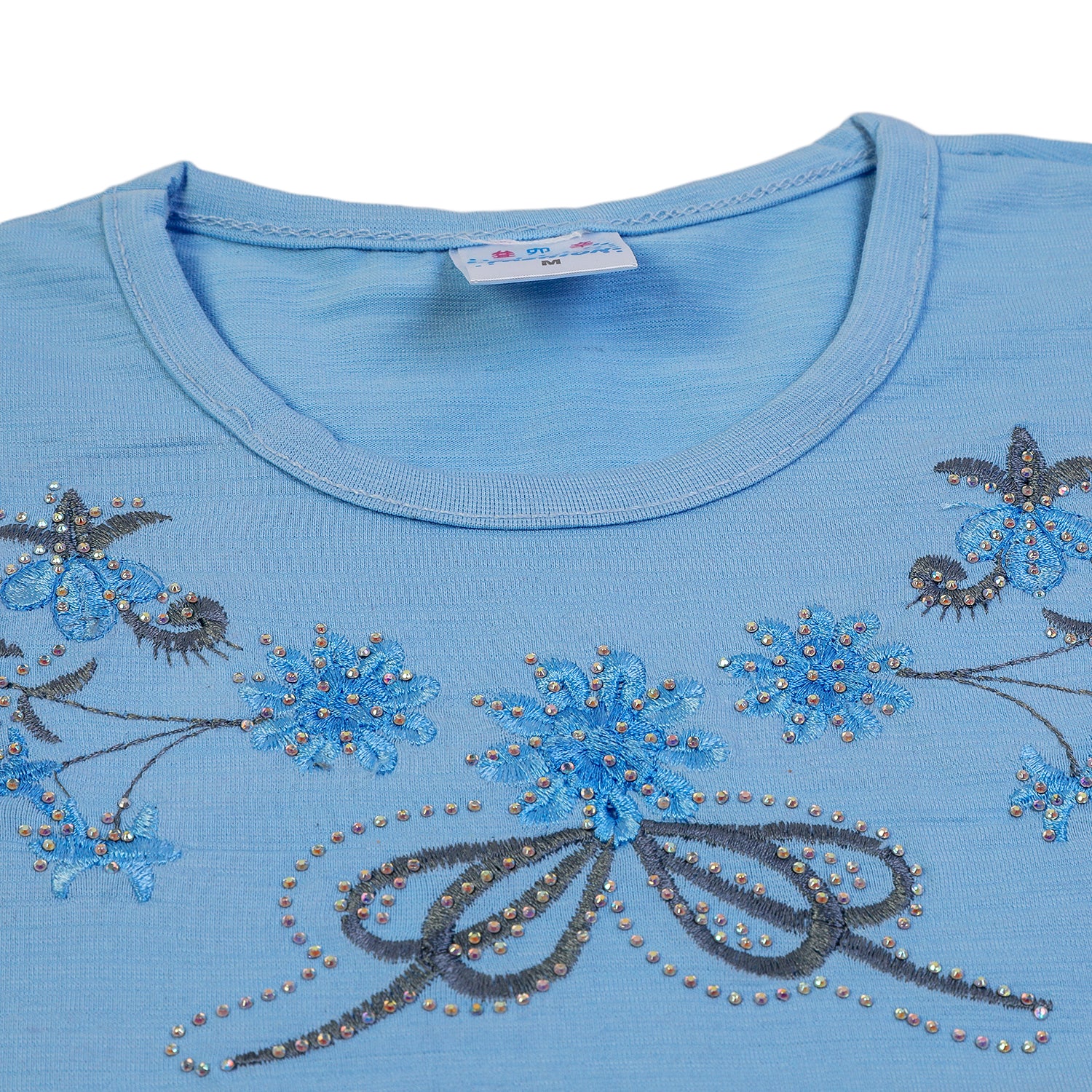 Girls Tight Half Sleeves Suit - Blue, Girls Suits, Chase Value, Chase Value