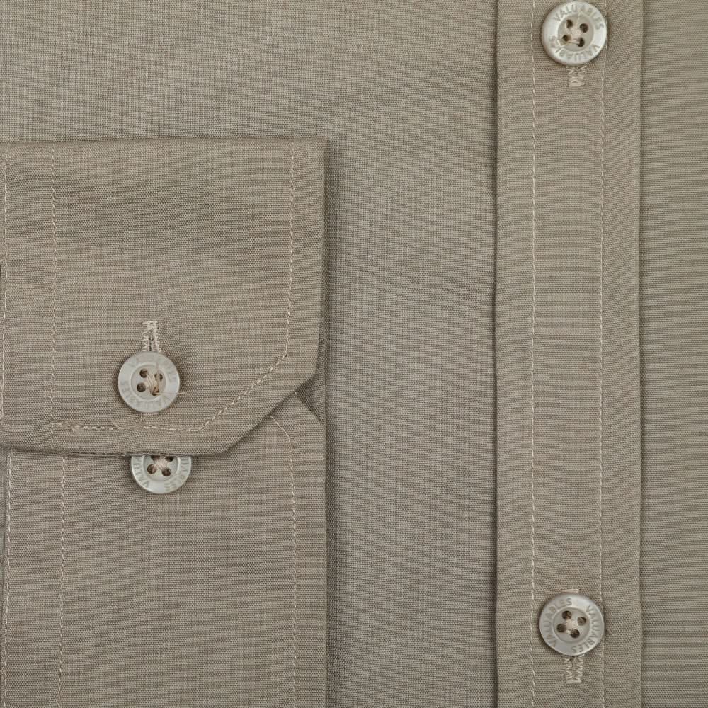 Men's Formal Plain Shirt - Beige, Men's Shirts, Chase Value, Chase Value