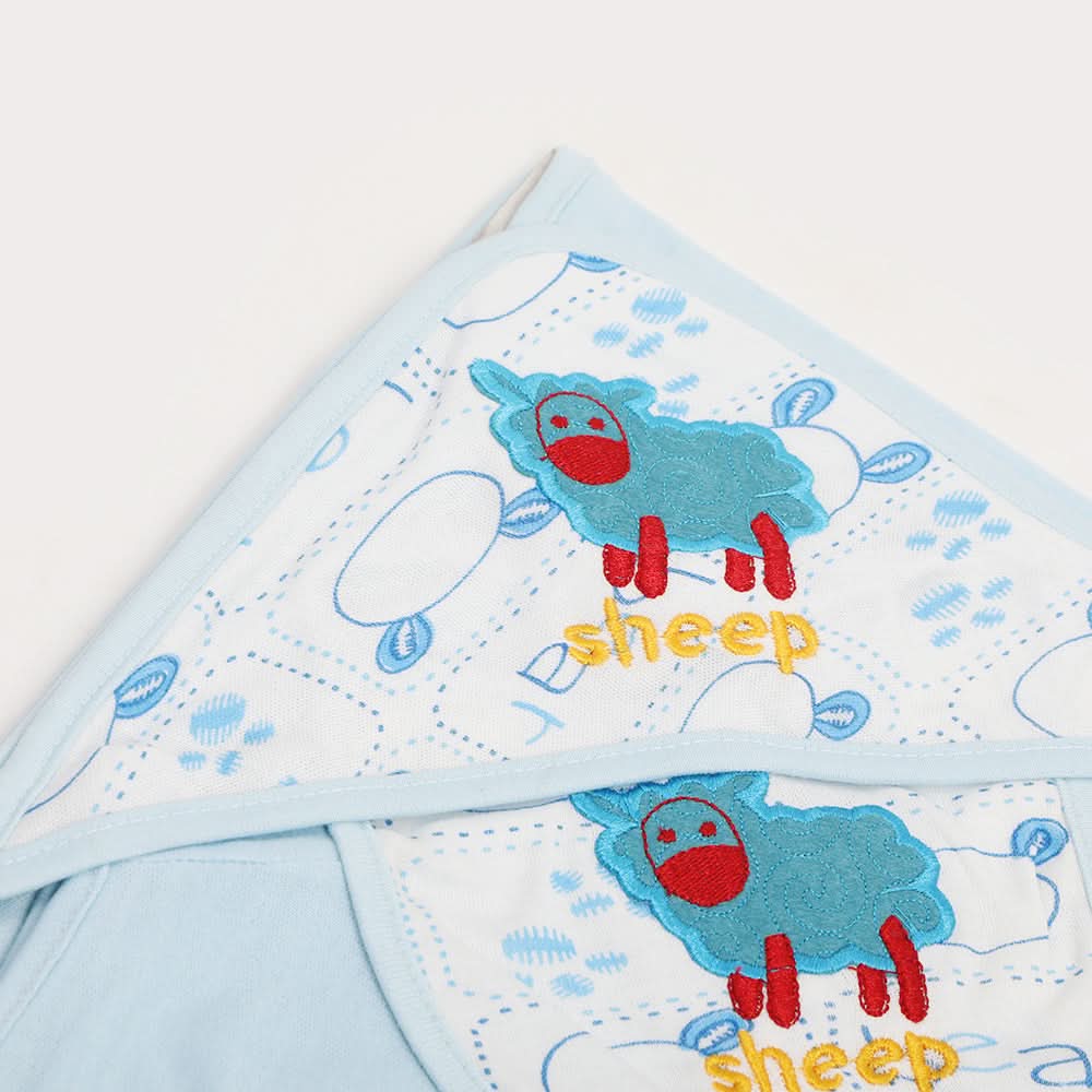 Newborn Soban Wrapping Sheet - Sky Blue, Wrapping Sheets, Chase Value, Chase Value