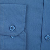 Men's Formal Plain Shirt - Blue, Men's Shirts, Chase Value, Chase Value