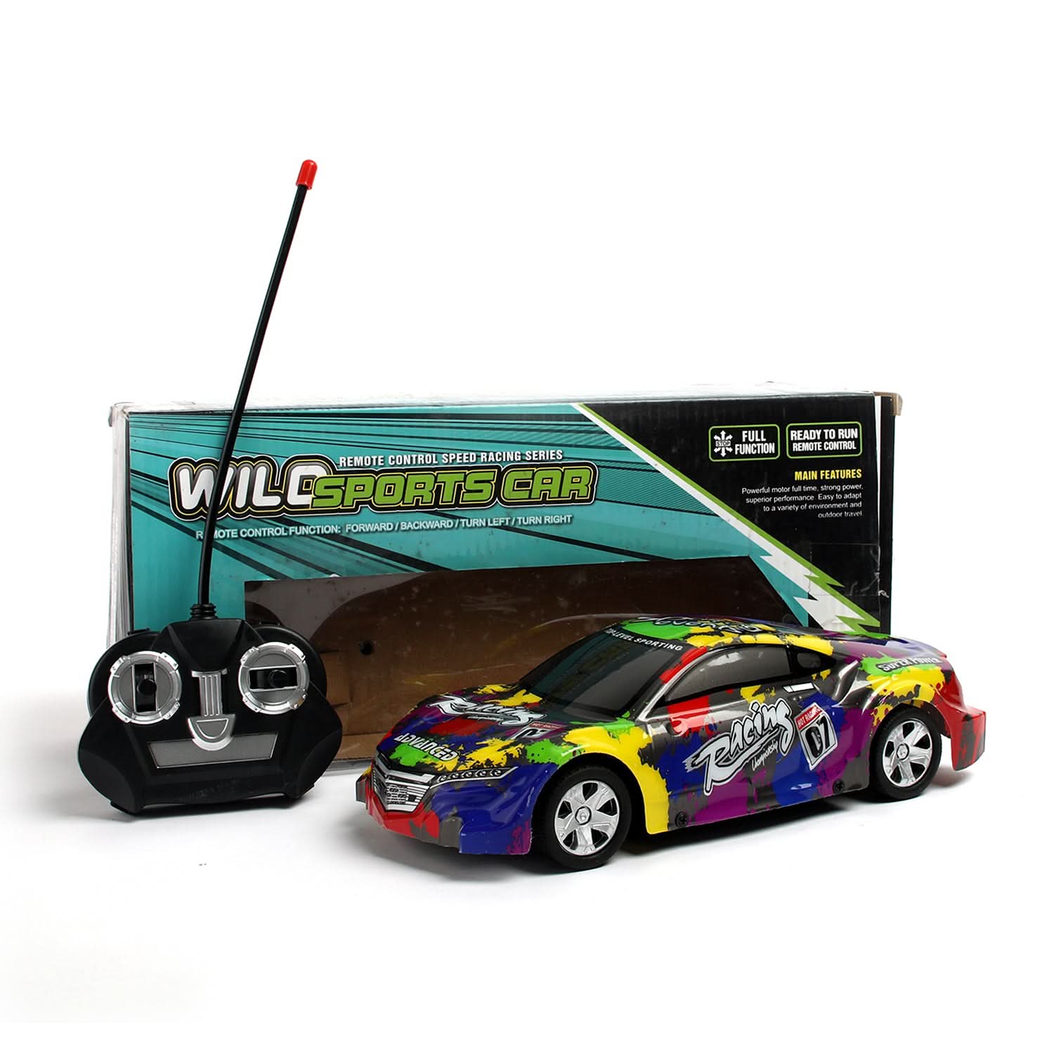 Remote Control Car - Multi Color, Remote Control, Chase Value, Chase Value