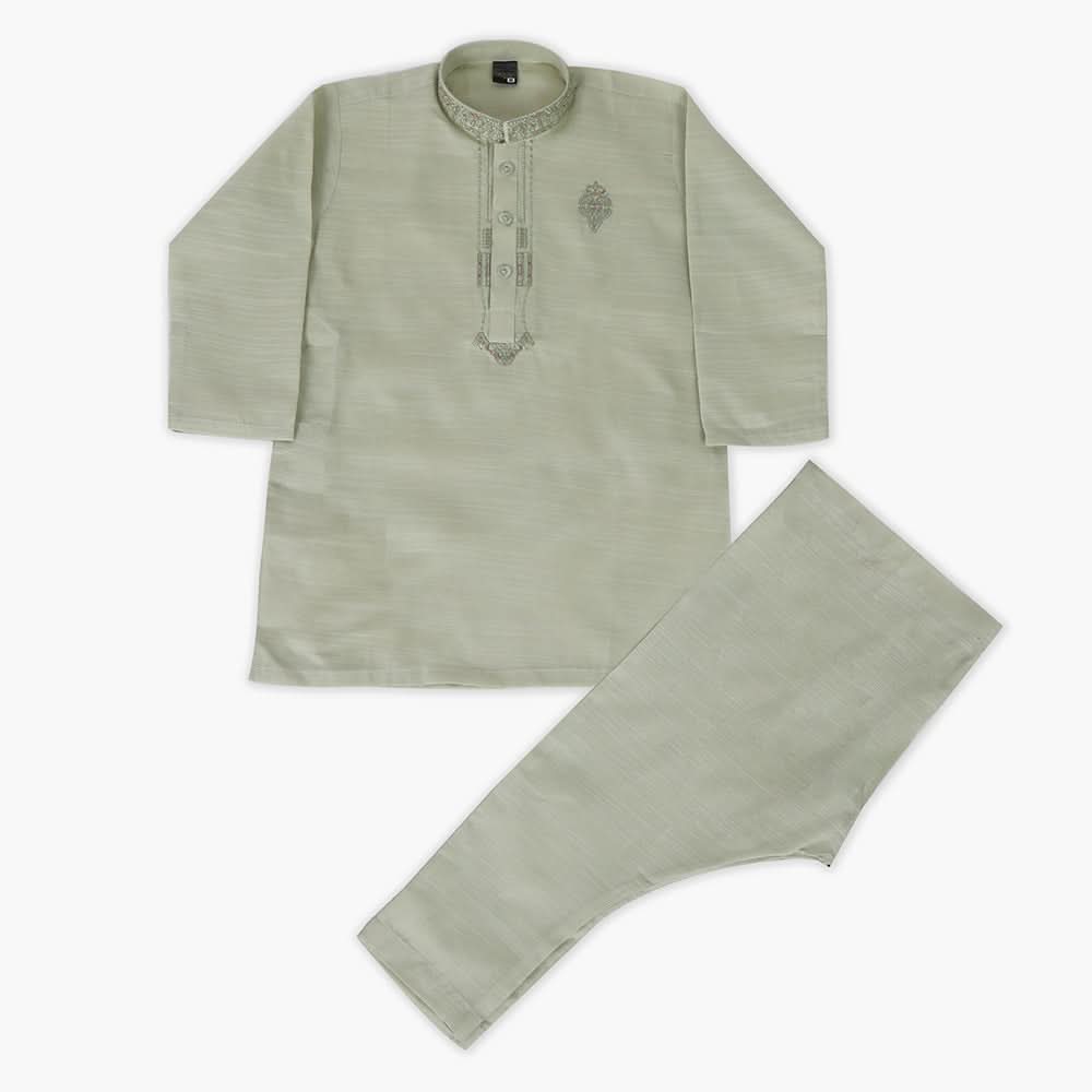 Boys Shalwar Suit - Light Green, Boys Shalwar Kameez, Chase Value, Chase Value