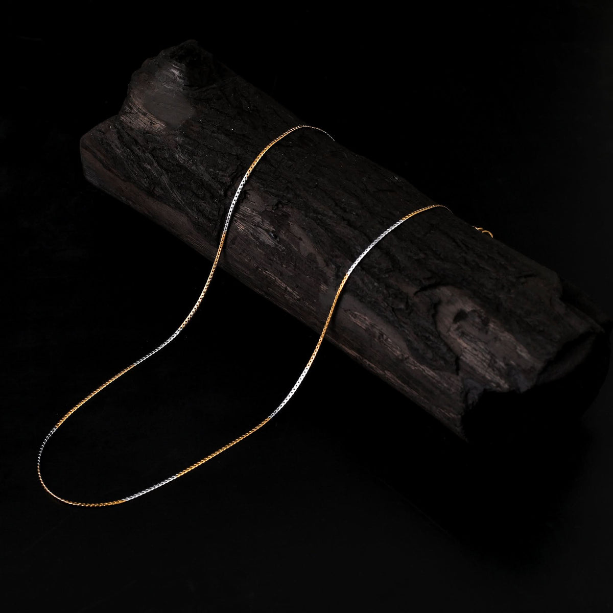 Men's Two Tone Chain - Golden & Silver, Men's Jewellery, Chase Value, Chase Value