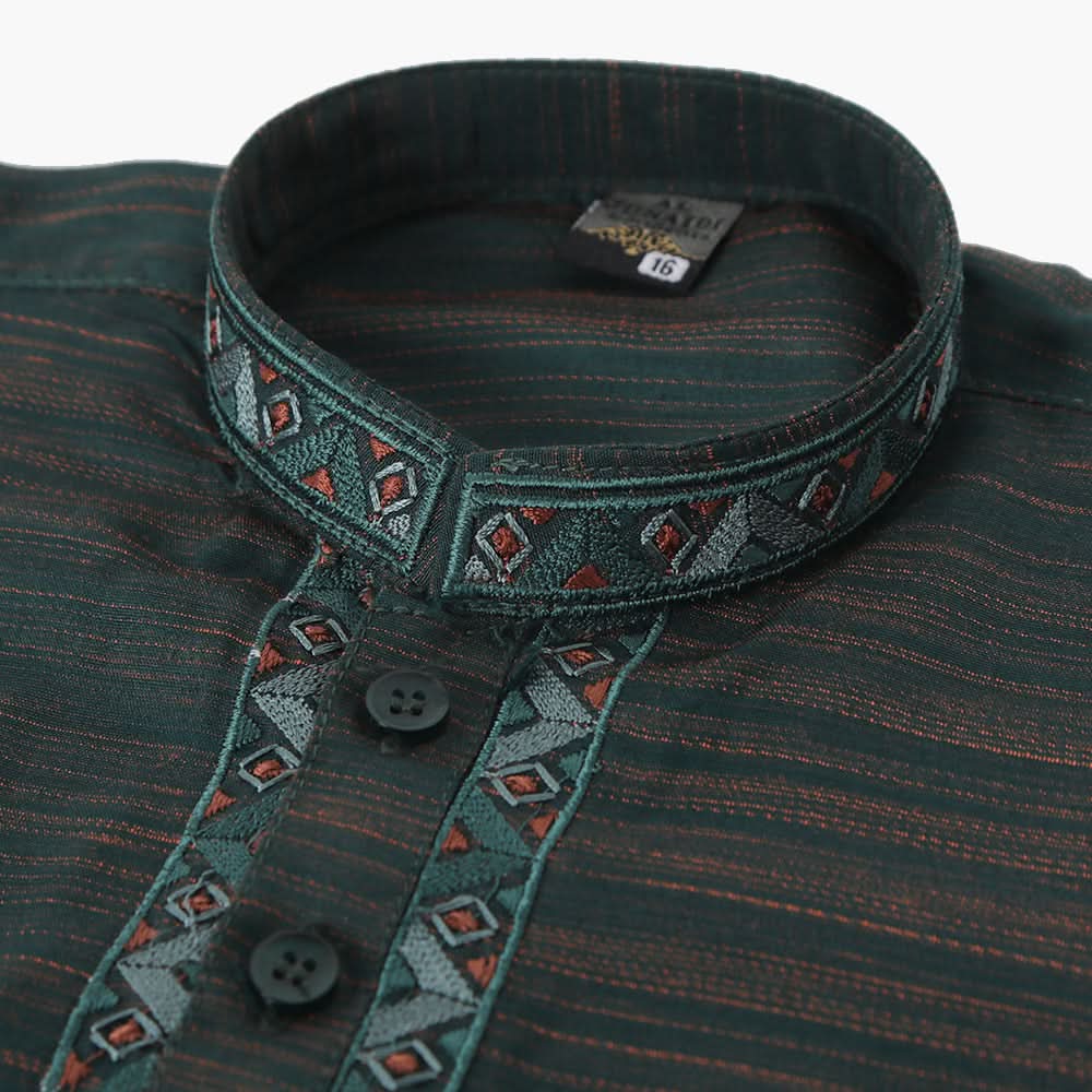 Boys Shalwar Suit - Green, Boys Shalwar Kameez, Chase Value, Chase Value