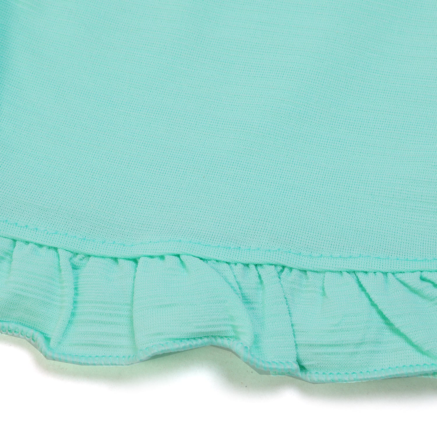 Girls Half Sleeves Suit - Light Green, Girls Suits, Chase Value, Chase Value