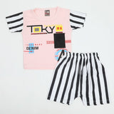 Newborn Boys Half Sleeves Suit - Yellow, Newborn Boys Sets & Suits, Chase Value, Chase Value