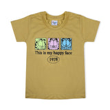 Boys Half Sleeves T-Shirt - Khaki, Boys T-Shirts, Chase Value, Chase Value