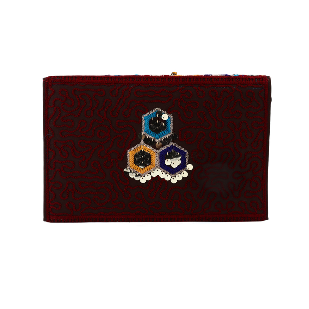 Women's Clutch Sindhi Traditional Embroidered, Women Clutches, Chase Value, Chase Value