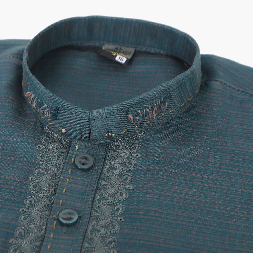 Boys Shalwar Suit - Steel Blue, Boys Shalwar Kameez, Chase Value, Chase Value