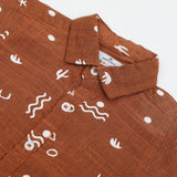 Eminent Newborn Half Sleeves Casual Shirt - Brown, Newborn Boys Shirts & T-Shirts, Eminent, Chase Value