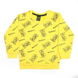 Boys Full Sleeves T-Shirt - Yellow, Boys T-Shirts, Chase Value, Chase Value