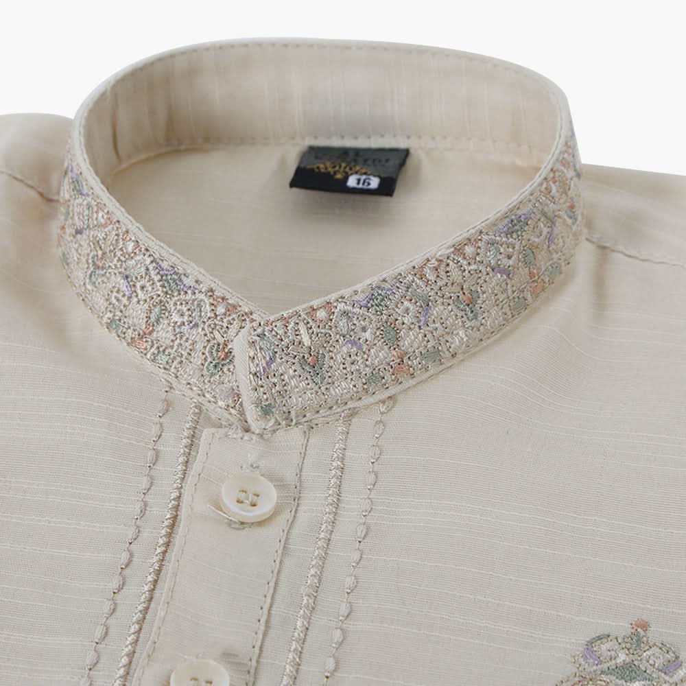 Boys Shalwar Suit - Cream, Boys Shalwar Kameez, Chase Value, Chase Value