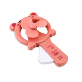 Hand Press Fan Pink Bear, Non Battery Operated Toys, Chase Value, Chase Value