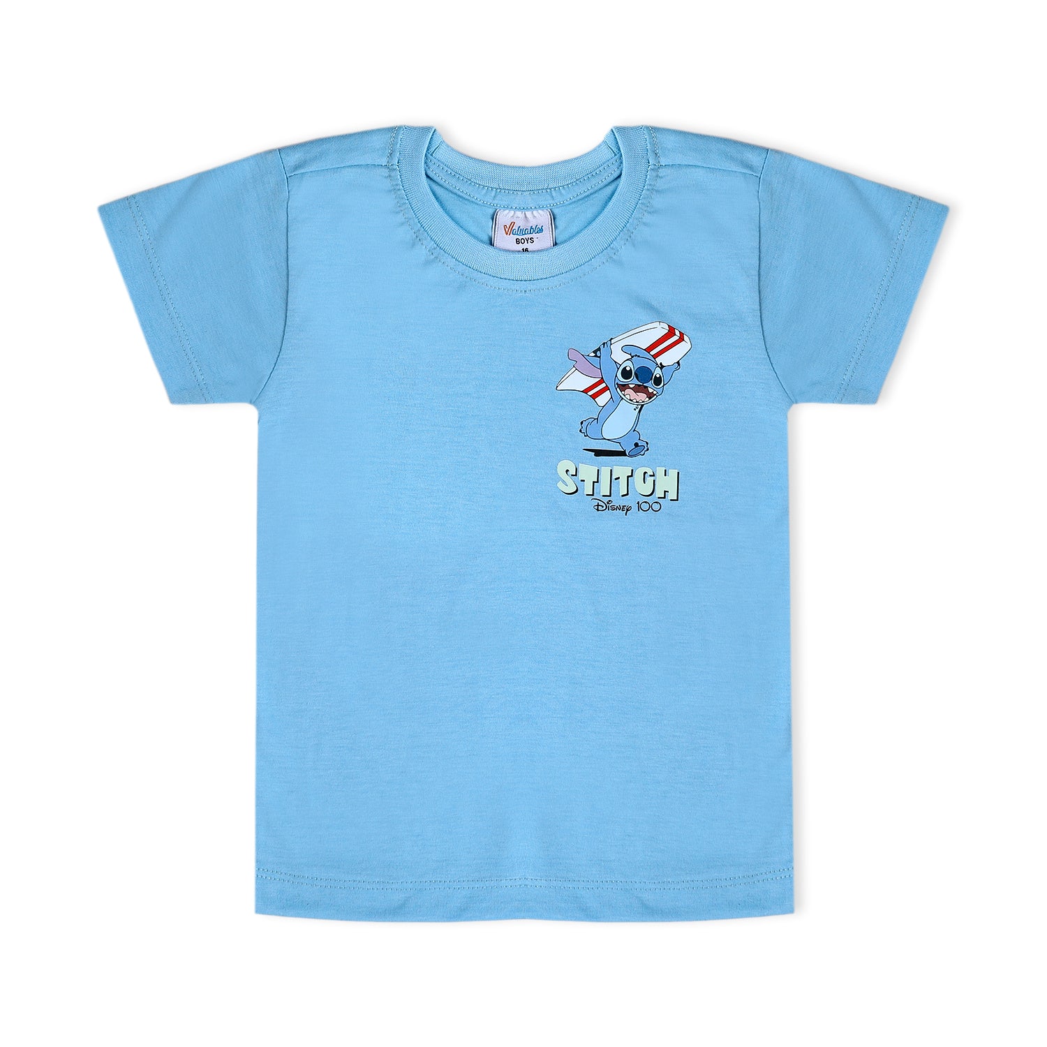 Boys Half Sleeves T-Shirt - Blue, Boys T-Shirts, Chase Value, Chase Value