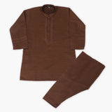 Boys Shalwar Suit - Dark Brown, Boys Shalwar Kameez, Chase Value, Chase Value