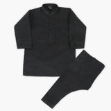 Boys Shalwar Suit - Black, Boys Shalwar Kameez, Chase Value, Chase Value